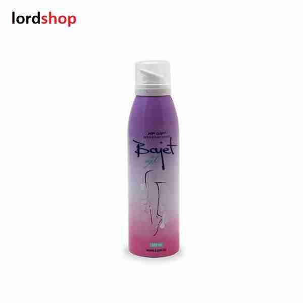 خرید اسپری مو برباژه DEPILATORY SPRAY Bajet -اسپرهای موبر فروشگاه| lordshop