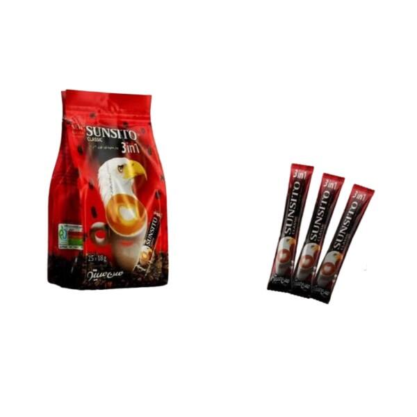 مشخصات ,قیمت و خریدکافه میکس سن سیتو 3 در 1 ساشه 18 گرم 25 عددی - فروشگاه اینترنتی لردشاپ