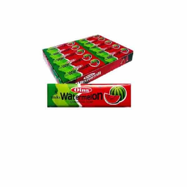 خرید آدامس اوینا با طعم هندوانه _20 عددی فروشگاه اینترنتی لردشاپ